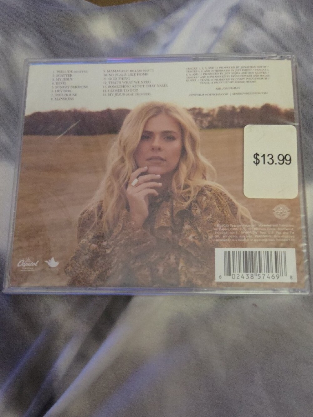 Anne Wilson "My Jesus" CD — Brown & Tan Artwork New Never Opened Still Sealed - Picture 2 of 6